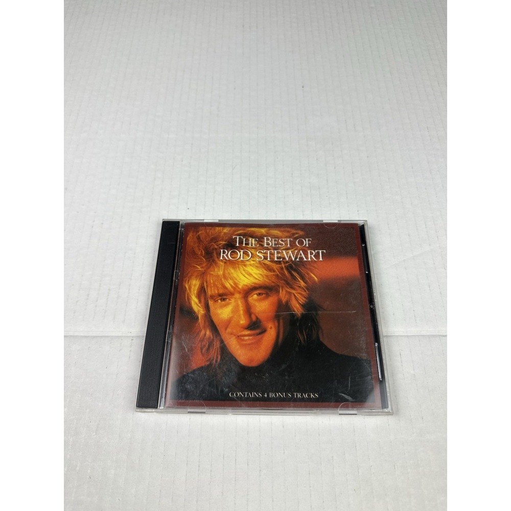 Rod Stewart - The Best Of Rod Stewart (CD) Broke Case See Pics